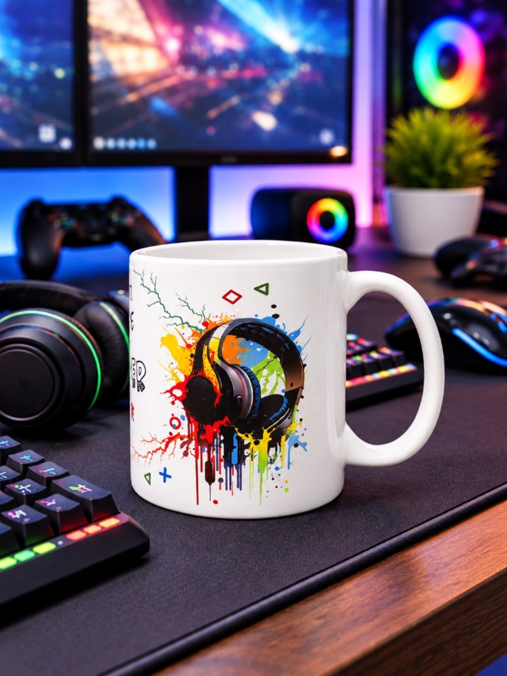 Gamer 11 OZ Coffee Cup, excellent for a gift.